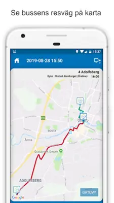 Länstrafiken Örebro android App screenshot 13