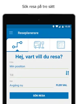 Länstrafiken Örebro android App screenshot 1