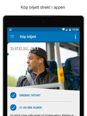 Länstrafiken Örebro android App screenshot 3