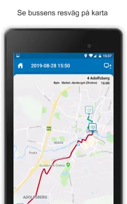 Länstrafiken Örebro android App screenshot 8